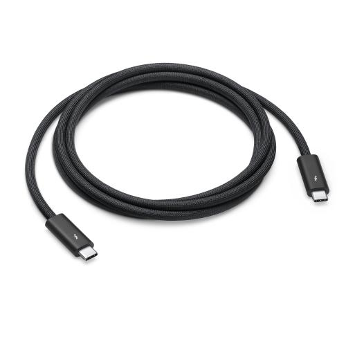 Cablu de date Apple MW5J3ZM/A Thunderbolt 4 USB-C Pro Cable, 1.8 m (Negru)