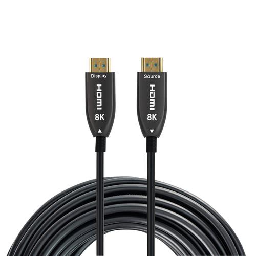 Cablu HDMI prin fibra optica, AOC, V2.1, tata-tata, 8K@60hz, HDCP 2.2, EDID, 50M, Nexio NX-VN-HD66-50M