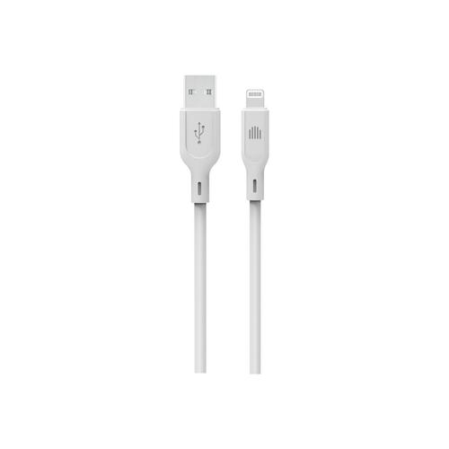 Cablu de date Dviced DV110002, USB-A la Lightning, 1,25m (Alb)