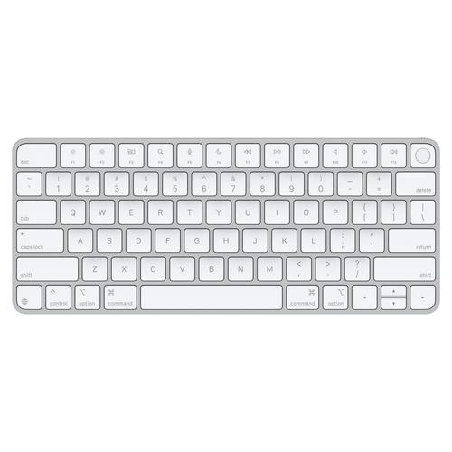 Tastatura Wireless Apple Magic Keyboard (2024), Touch ID, Layout RO (Alb)