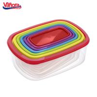 Set 7 caserole Vanora VN-FM-7FM, HAPPY, dreptunghiulare