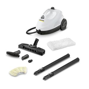 Aparat de curatat cu aburi Karcher KST 2, 1.512-601.0, 1500 W, 75mp, 3.2 bar, timp incalzire 6.5 min (Alb/Negru)
