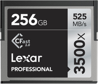 Card de memorie Lexar Professional 3500X LC256CRBEU3500, 256GB, CFast (VPG-130), 525/445 MB/s