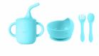 Set 4 piese din silicon U-grow UG-422BL, Albastru