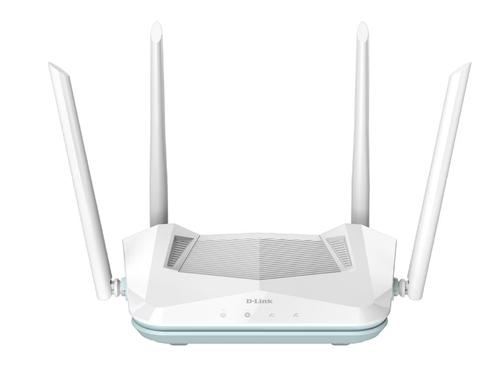 Router wireless D-Link R15 Smart Eagle PRO AI, AX1500, Wi-Fi 6, Dual-Band, MU-MIMO, Asistenta AI, Control Parental, Control Vocal Google/Alexa (Alb) - 0 | YEO