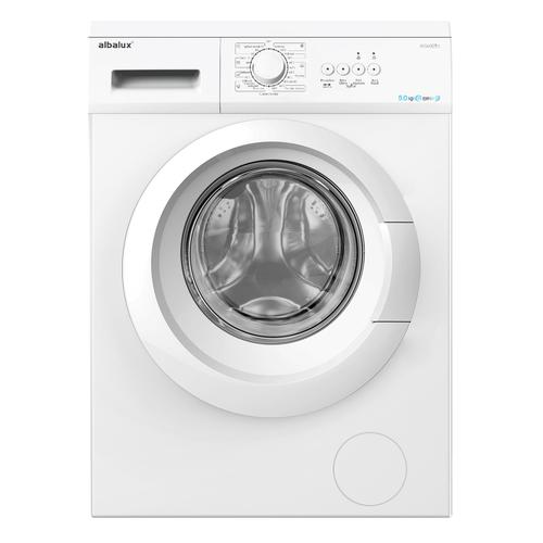 Masina de spalat rufe Albalux AXW0851, 5 kg, 800 rpm, Clasa E, 23 programe, 47 cm (Alb)