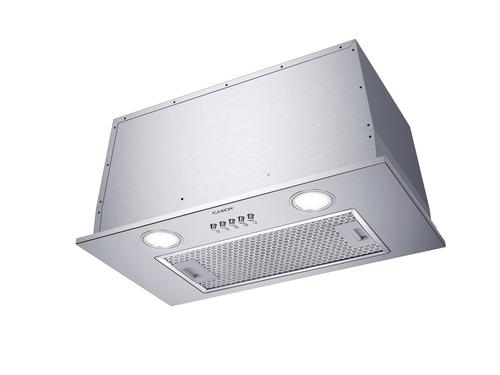 Hota incorporabila CANDY CBG640/2X, 620 mc/h, 1000 W, 3 viteze, Lumina LED, Filtru carbon, Clasa C (Inox)