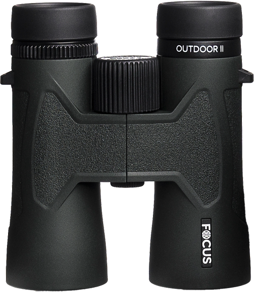 Binoclu Focus Outdoor II H02-1042, Marire 10x, Rezistent la apa (Negru)