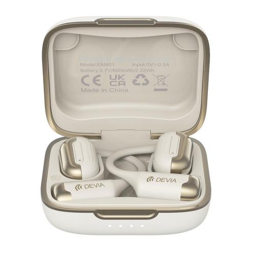 Casti Bluetooth Devia Open-Ear OWS Pro1 (Bej) Casti Bluetooth Devia Open-Ear OWS Pro1 (Bej)