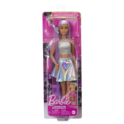 Papusa Barbie You can be - Star Pop si microfon