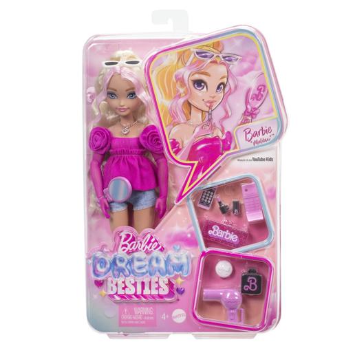 Papusa Barbie Dream Besties Malibu, cu accesorii