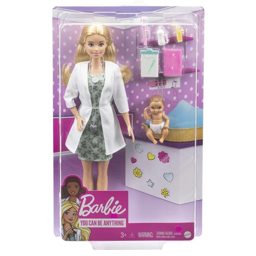 Papusa Barbie You can be Doctor Pediatru