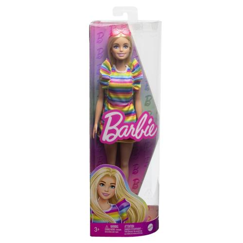 Papusa Barbie Fashionistas - Barbie blonda cu aparat dentar