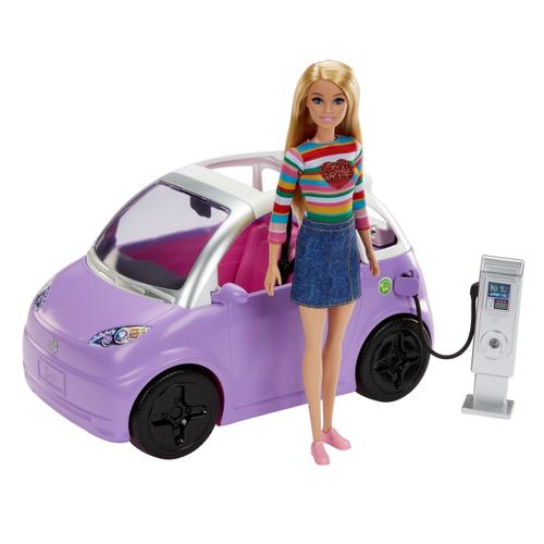 Set de joaca Masinuta electrica Barbie