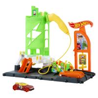 Set de joaca Hot Wheels City - Let's Race, Benzinarie