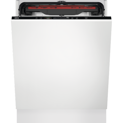 Masina de spalat vase incorporabila AEG FSB64907Z, 14 seturi, 7 programe, Motor Inverter, SatelliteClean, AirDry, Clasa C (Alb)