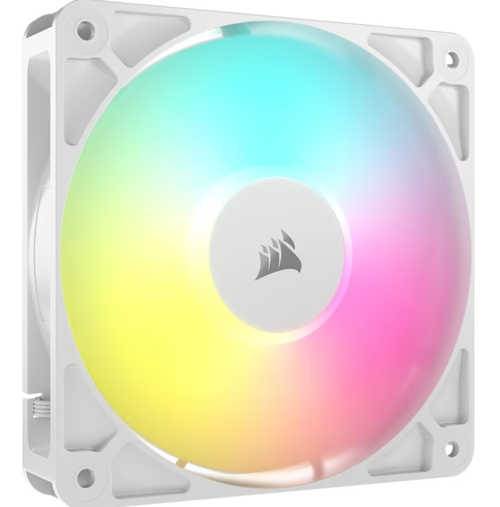 Ventilator Corsair RS120 ARGB PWM, ARGB LED, 120mm (Alb) - 0 | YEO