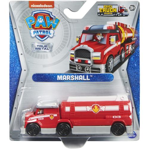 Masinuta Paw Patrol True Metal Big Truck Pups, Camion Marshall