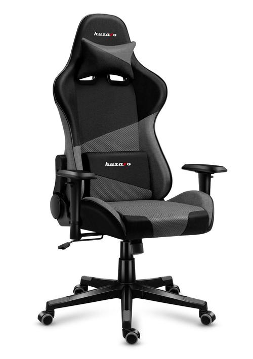 Scaun gaming Huzaro Force 6.2 Mesh, max 130 kg, Tehnologie SoftFlex (Gri)
