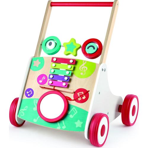 Antepremergator din lemn Hape My first musical walker