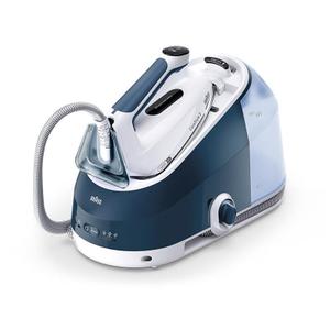 Statie de calcat Braun CareStyle 5 IS 5245 BL, 2400 W, Talpa Eloxal, 7 bari, Rezervor 2 l, Jet de abur 480 g/min (Albastru)