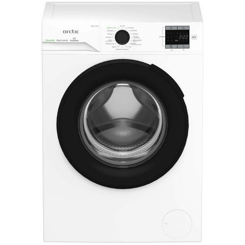 Masina de spalat rufe Arctic APLM1WFSU18410W, Clasa A, Capacitate 8 Kg, 1400 rpm, ExtraSteam, Flow Control, Add In, Eco Wash, Aqua Safe, SaveInAll, Motor Silent Inverter (Alb)