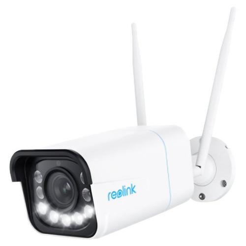 Camera supraveghere exterior wireless WiFi 6 Reolink Full Color W430, 4K, 2.7 - 13.5 mm, IR/lumina alba 30 m, microfon si difuzor, slot card, vizualizare de pe telefon (Alb)