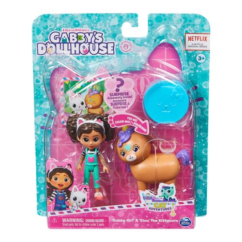 Set figurine Gabbys Dollhouse Gabby si Kico