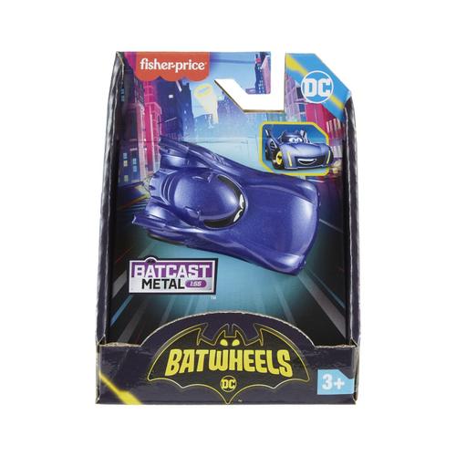 Masinuta metalica Fisher Price Batwheels  Batmobile, 1:55