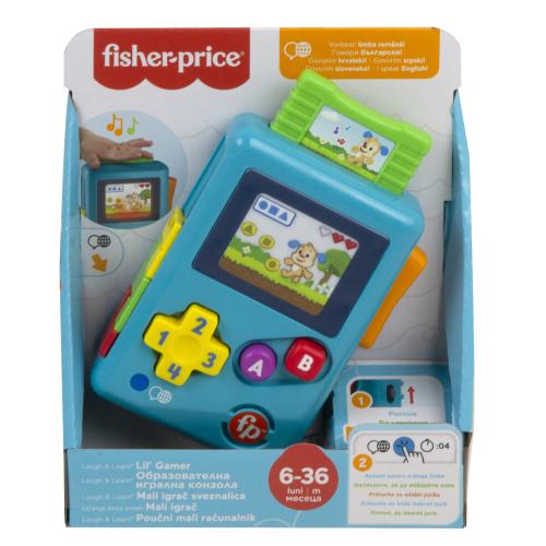 Jucarie interactiva Fisher Price Consola de joc, limba romana