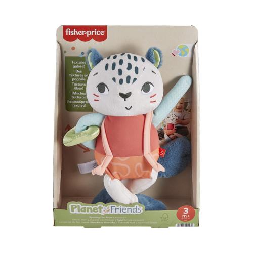 Jucarie de plus Fisher Price Planet Friends, Leopard de zapada