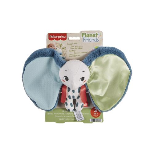 Jucarie doudou Fisher Price Planet Friends Elefantel