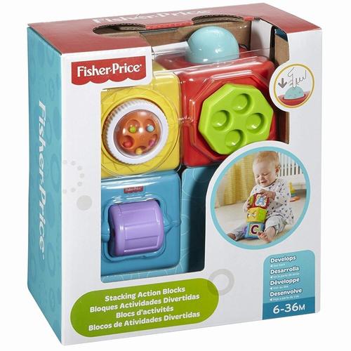 Set cuburi cu activitati Fisher Price
