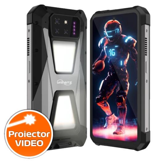 Telefon Mobil Unihertz 8849 Tank 3S, Procesor MT6896 Octa-Core, Ecran TFT LCD touchscreen 6.79inch, 12GB RAM, 256GB Flash, Camera Tripla 50+64+8MP, Wi-Fi, 5G, Dual Sim, Android (Negru) - 0 | YEO