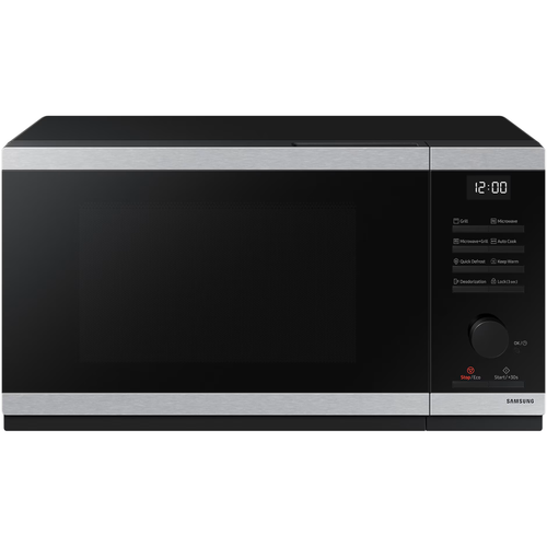 Cuptor cu microunde Samsung MG23DG4524ATE2, 23 l, Grill, Control electronic, 800 W (Negru)