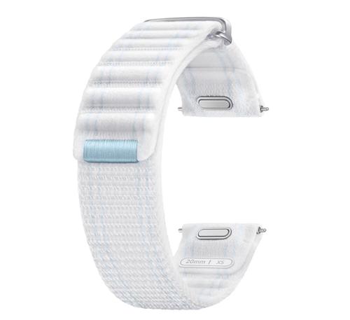 Curea Smartwatch Samsung ET-SVL29SLEGEU, pentru Galax Watch 7, Fabric Band, XS (Albastru/Alb)