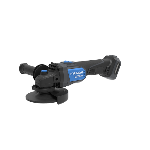 Polizor unghiular Hyundai AG20X-125, 125mm, 8500rpm, fara acumulator (Albastru/Negru)
