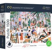 Puzzle Trefl UFT Vibe Botanic, 1500 piese