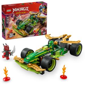 LEGO® Ninjago - Masina de curse cu motor cu arc a lui Lloyd 71828, 181 piese