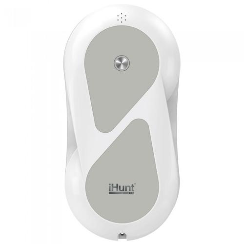 Robot curatare geamuri iHunt Smart Window 5 PRO Twin Spray, Rezervor 60 ml, 3 moduri palare, Autonomie 20 minute (Alb)