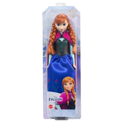 Papusa Disney Frozen Anna cu codite, 29 cm