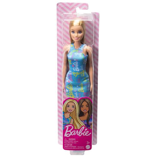 Papusa Barbie cu rochita albastra