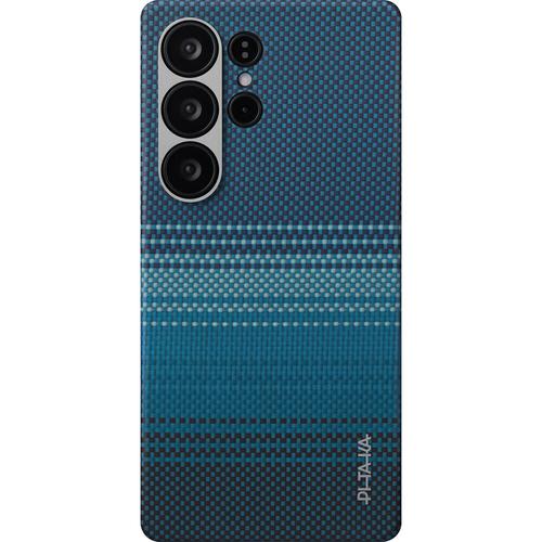 Husa Protectie Spate Pitaka MagEZ Case 6, pentru Samsung Galaxy S25 Ultra (Albastru)