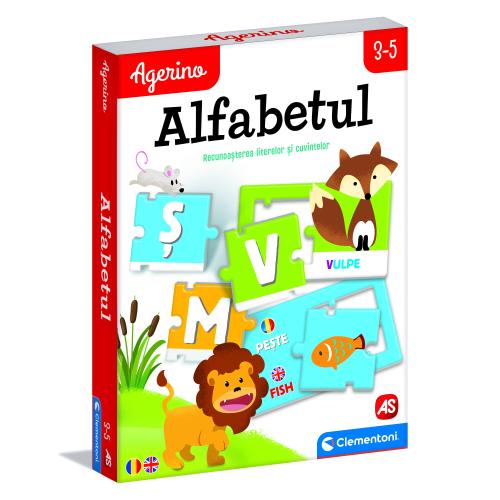 Joc Clementoni Agerino, Alfabetul