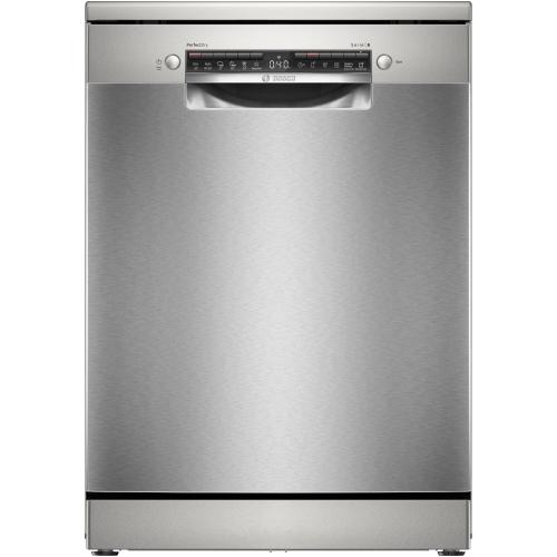 Masina de spalat vase Bosch SMS6ZCI10E, 14 seturi, 6 programe, PerfectDry, Sistem Rackmatic, Silence Pro, Tab-count, Home Connect, EcoSilence Drive, Clasa B, 60 cm, Inox anti-amprenta (Argintiu) - 0 | YEO