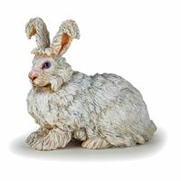 Figurina Papo - Animale de la ferma, Iepure Angora