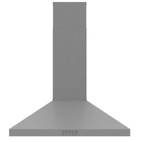 Hota decorativa LDK HP-3IX, Putere de absortie 300 m3/h, 3 trepte de putere, 1 motor, Iluminare LED, Filtru aluminiu, 60 cm (Inox)