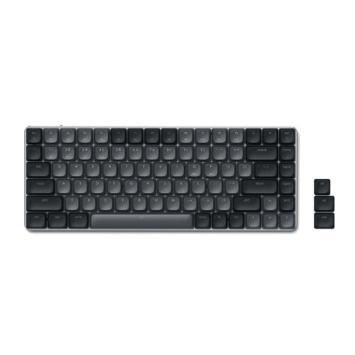 Tastatura mecanica Bluetooth US Satechi SM1, pentru Mac si Windows (Gri)