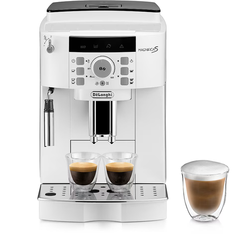 Espressor automat De\'Longhi Magnifica Start ECAM22.110.W, 1.8l, 1450W, 15 bar (Alb/Negru)