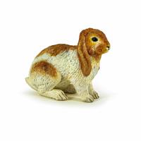 Figurina Papo - Animale de la ferma, Iepure cu urechi lasate